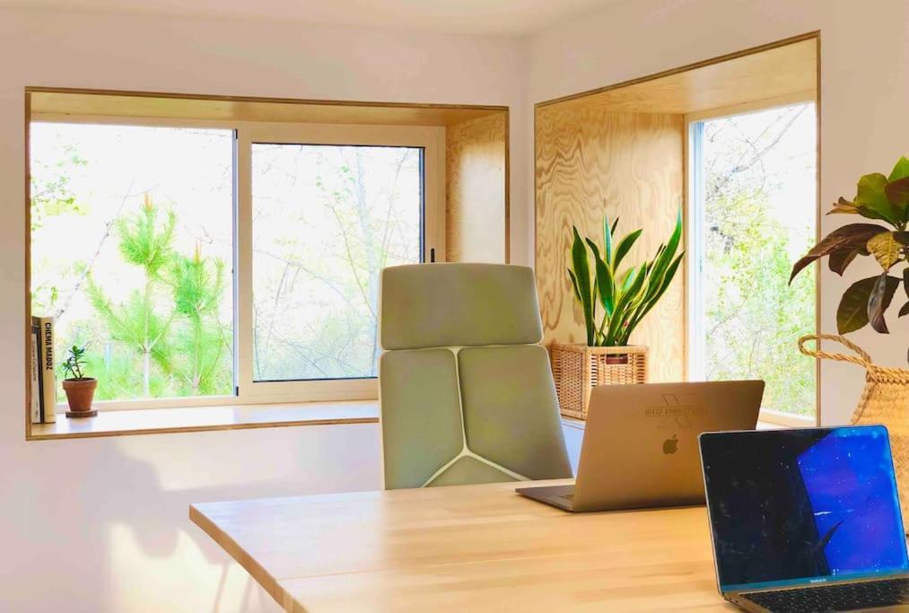 Eco Tiny Home & Office For Digital Nomads Vallmoll Exterior foto