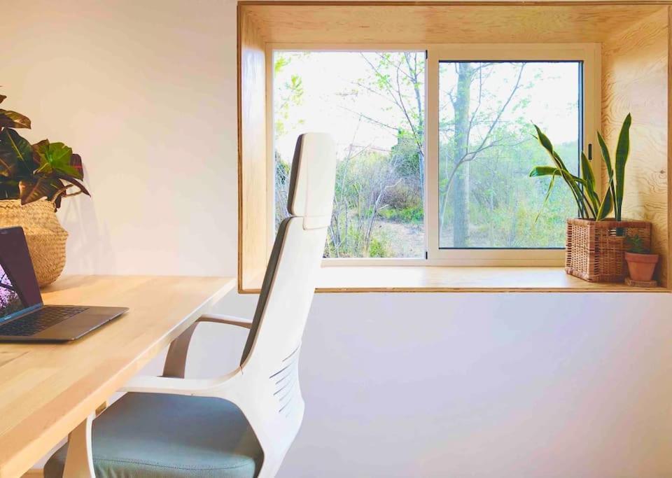 Eco Tiny Home & Office For Digital Nomads Vallmoll Exterior foto